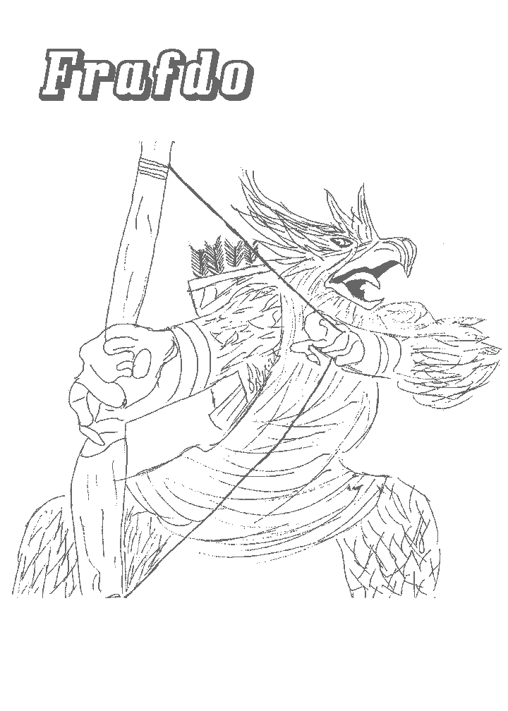 coloriage chaotic frafdo